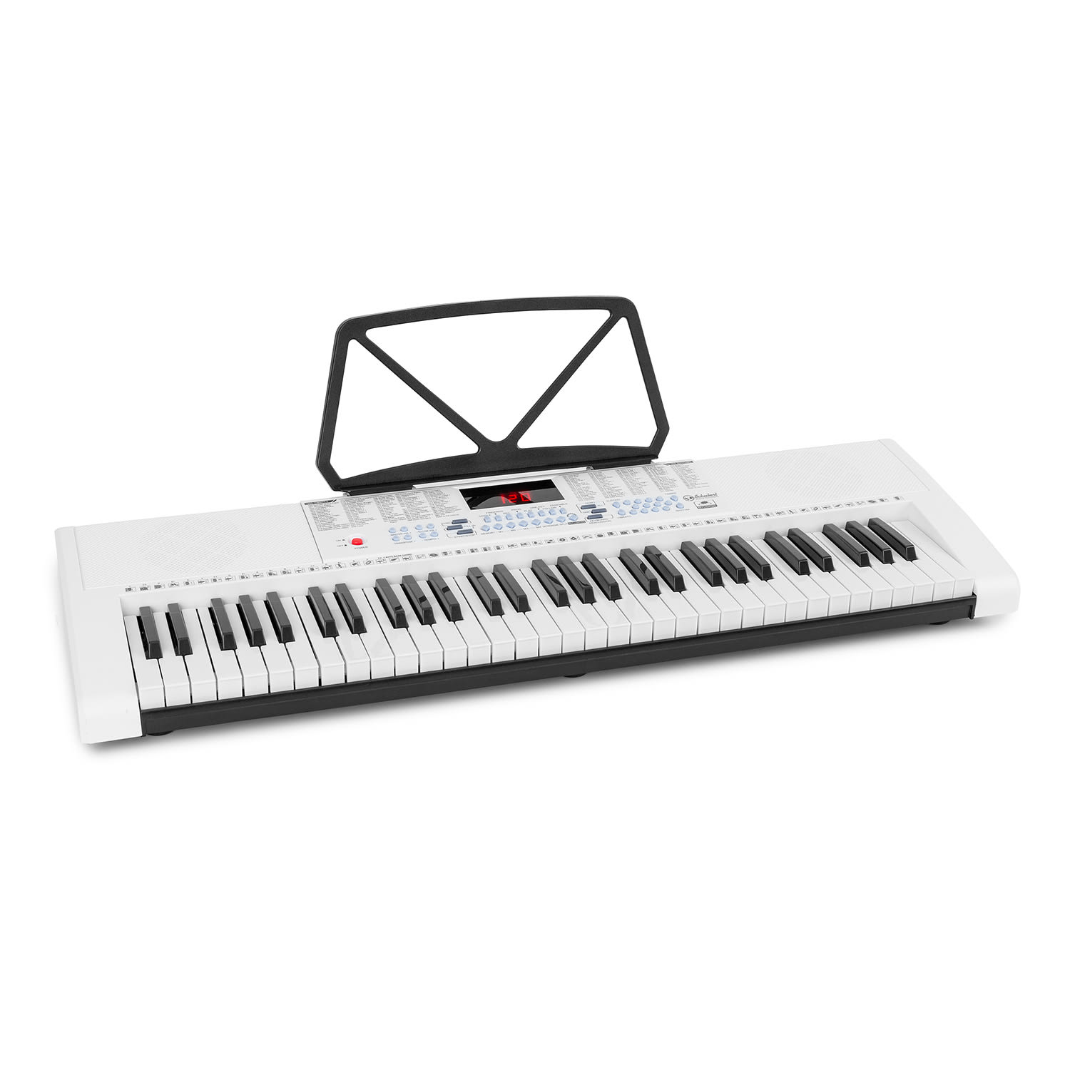 E-shop SCHUBERT Etude 255 LCD, keyboard s učebnými funkciami, 61 kláves, LED displej, osvetlené klávesy, 255 rytmov