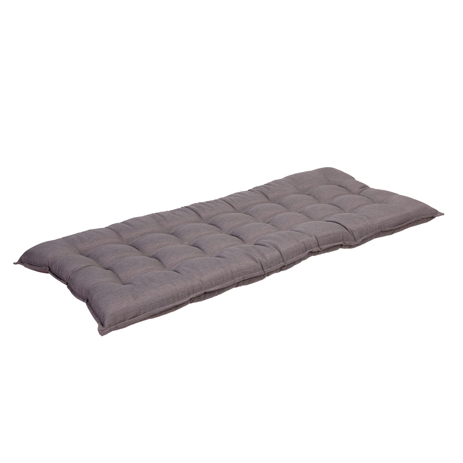 E-shop Blumfeldt Naxos, podložka na lavicu, čalúnená podložka, penová výplň, štruktúrovaný polyester, 110 × 7 × 47 cm