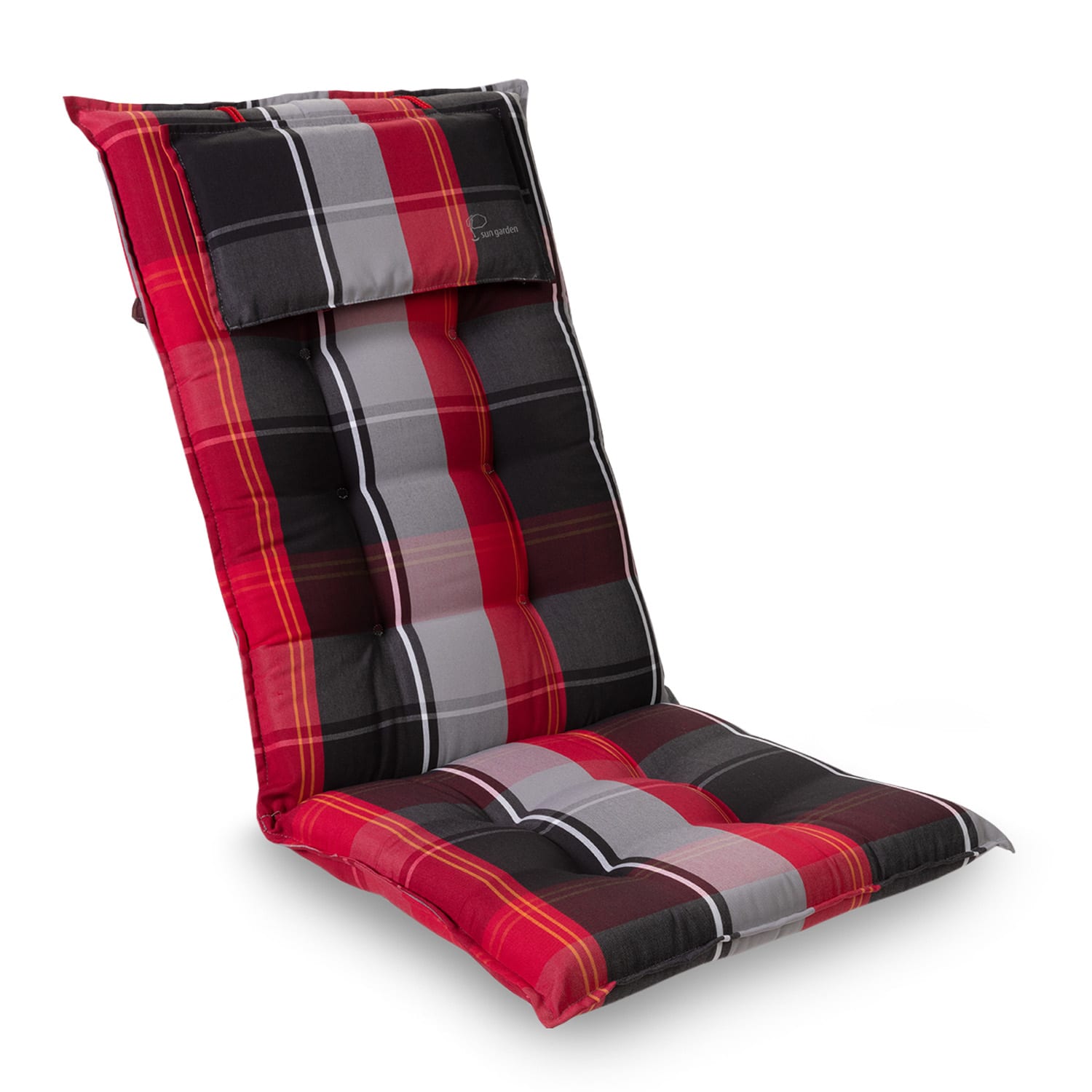 Blumfeldt Sylt, čalúnená podložka, podložka na stoličku, podložka na vyššie polohovacie kreslo, vankúš, polyester, 50 × 120 × 9 cm (CPT10_10271268_)
