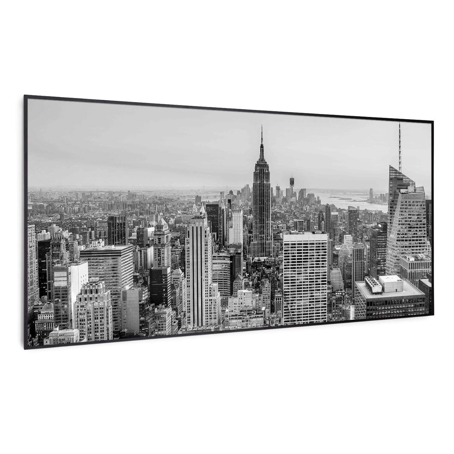 Klarstein Wonderwall Air Art Smart, infračervený ohřívač, 120 x 60 cm, 700 W, New York City