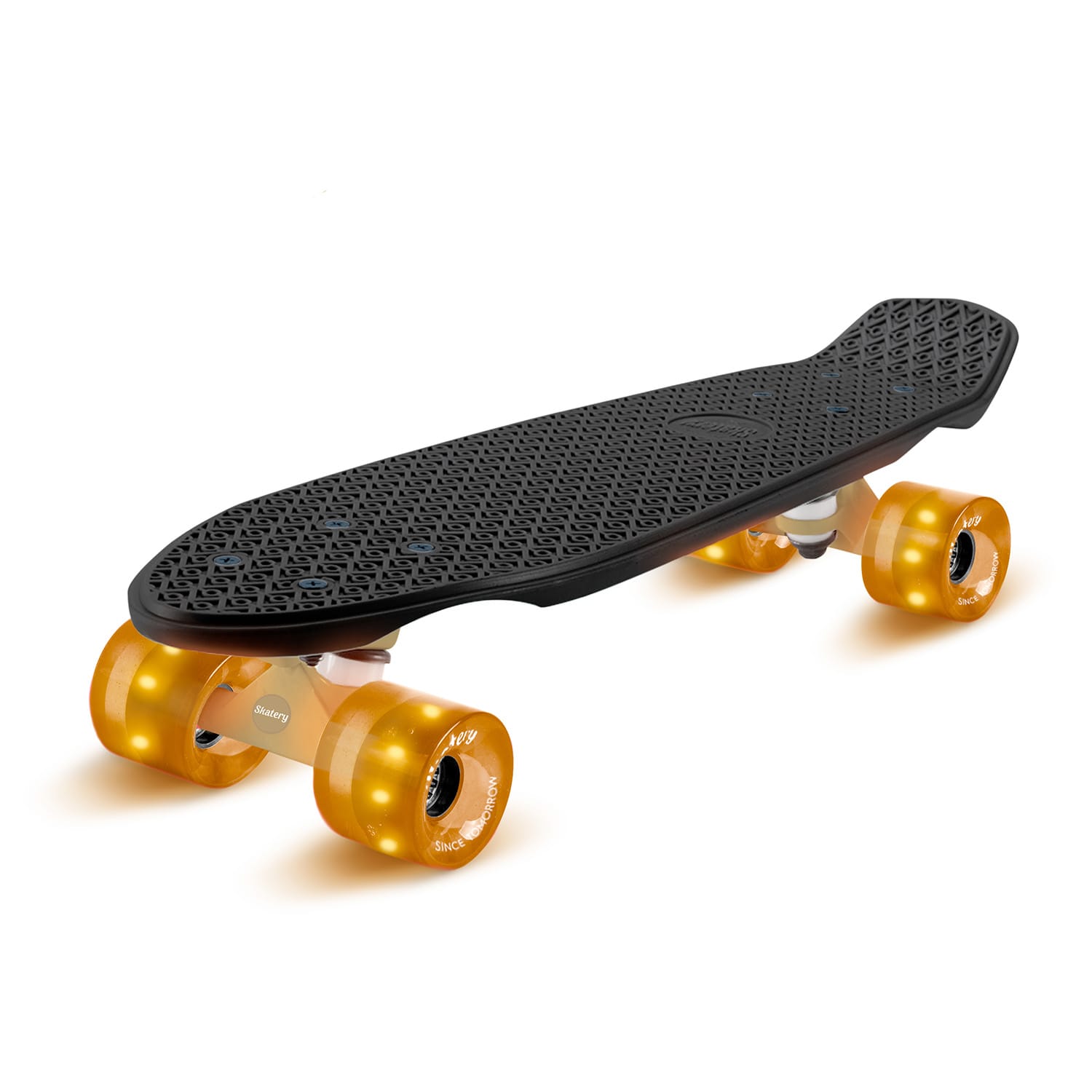 Fun pro Mini Cruiser Skateboard Trickboard PP Board 100kg LED kolieska PU Tvrdosť: 88A