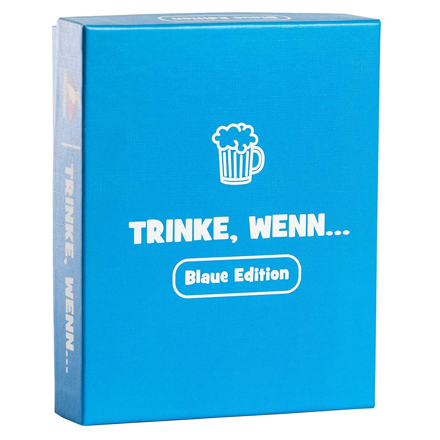 Spielehelden Trinke wenn... Blaue Edition Hra na pití 100+ otázek Počet hráčů: 2+ Věk: od 18 let