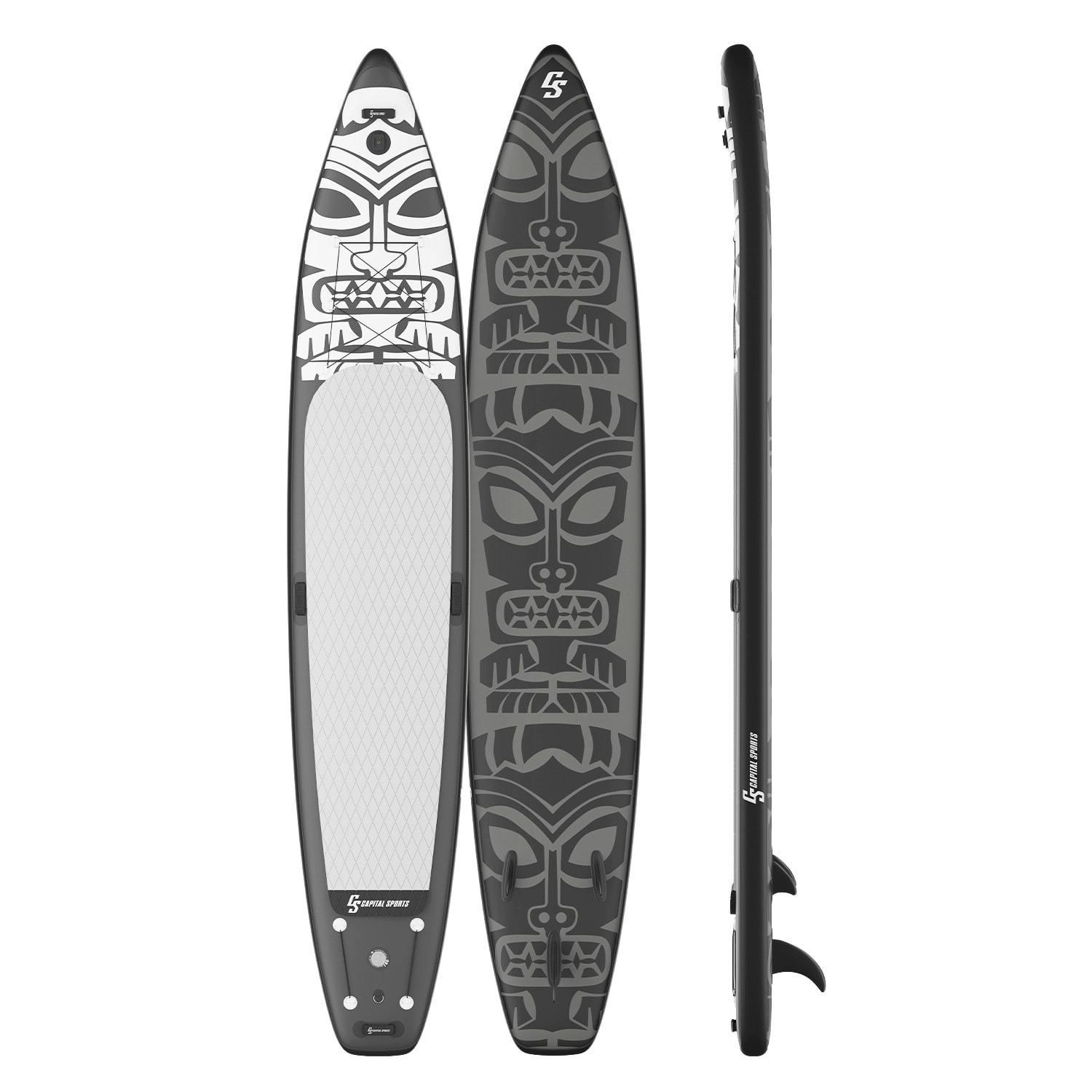 Capital Sports Mamao Touring Board, placă gonflabilă cu vâsle, SUP Board Set, turism