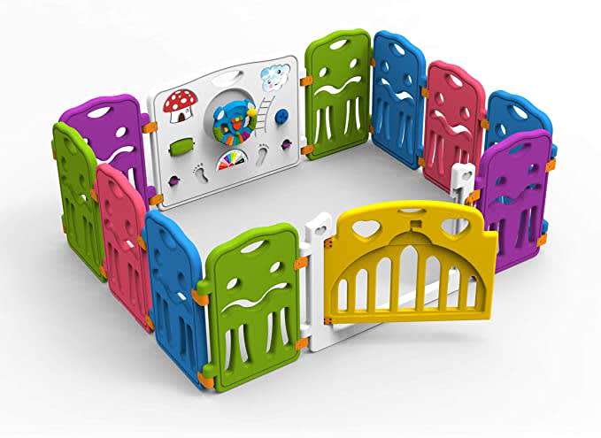 Babify Star Ibaby Kingdom XL, loc pentru copii cu jocuri