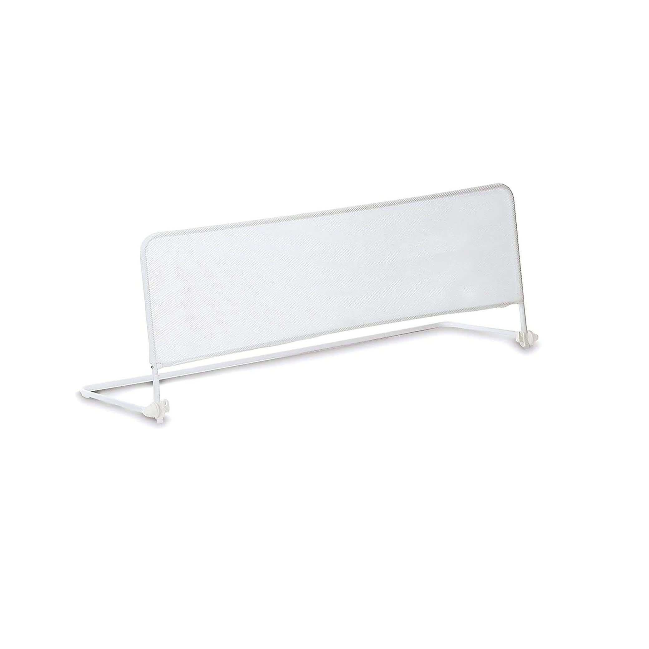 E-shop Babify Skladacia zábrana na posteľ, ochrana proti pádu, 120 cm x 50 cm, biela