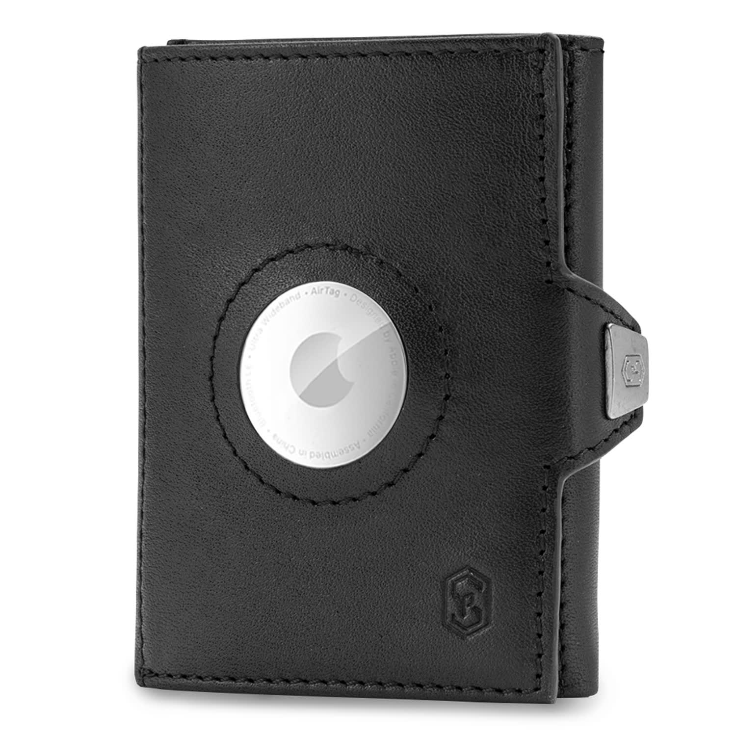 Levně Slimpuro TRYO Trifold Airtag Wallet, 12 karet, kapsa na mince, 9,2 x 2,2 x 7,5 cm (Š x V x H), ochrana RFID