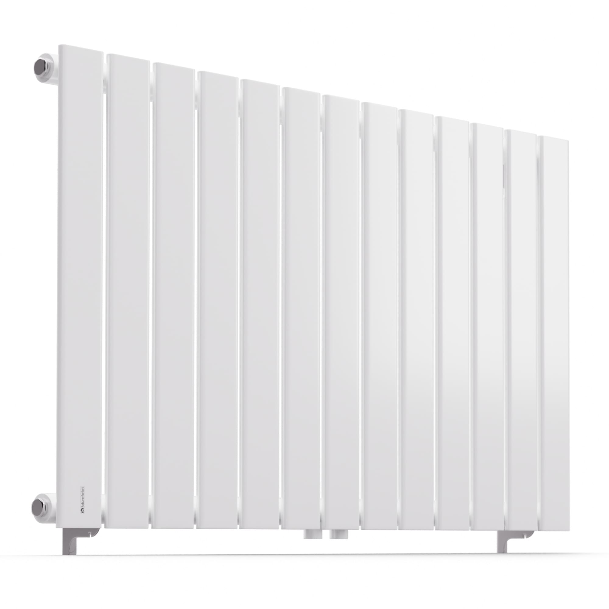 Blumfeldt ontario, radiátor, 100 x 60, 1/2" oldalsó csatlakozó, falra szerelhető, 681 w