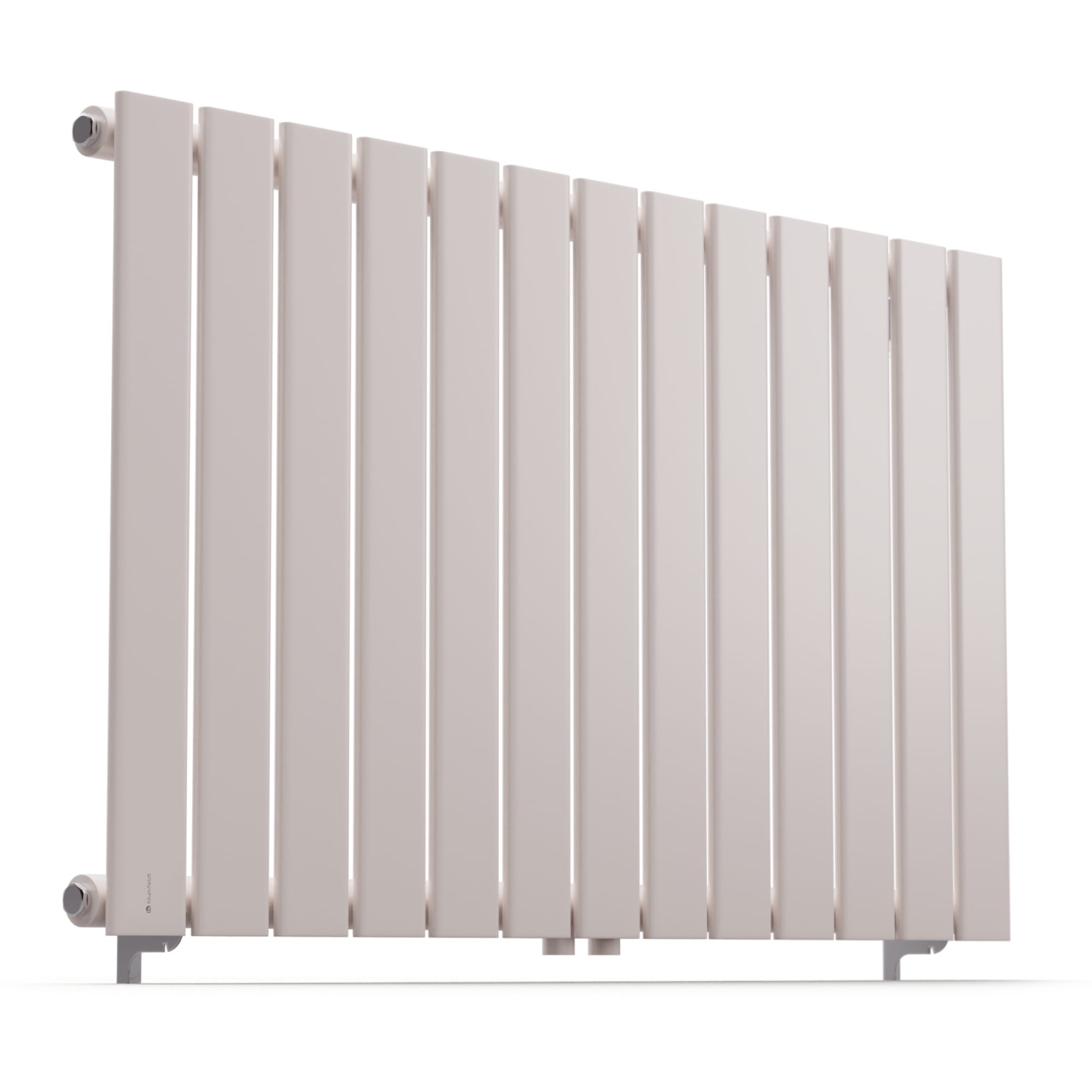 Levně Blumfeldt Ontario, radiátor, 100 x 60, 1/2" boční připojení, montáž na stěnu, 681 W