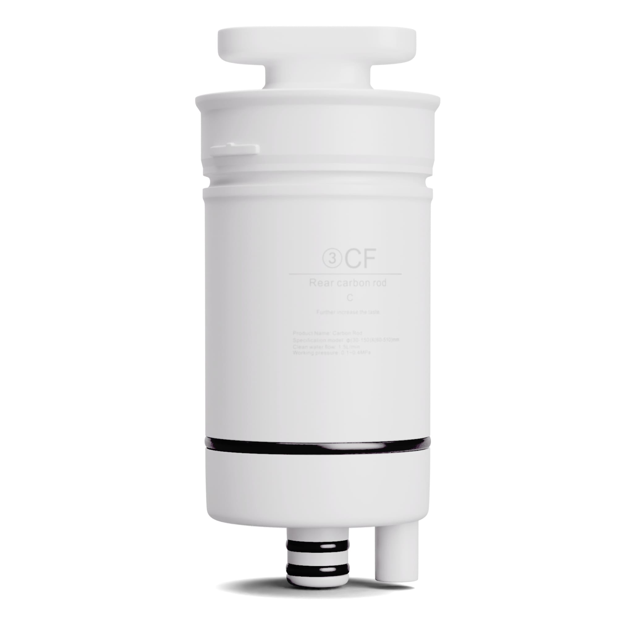 E-shop Klarstein AquaLine CF filter, filtračný systém 2 v 1, úprava vody, filter s aktívnym uhlím