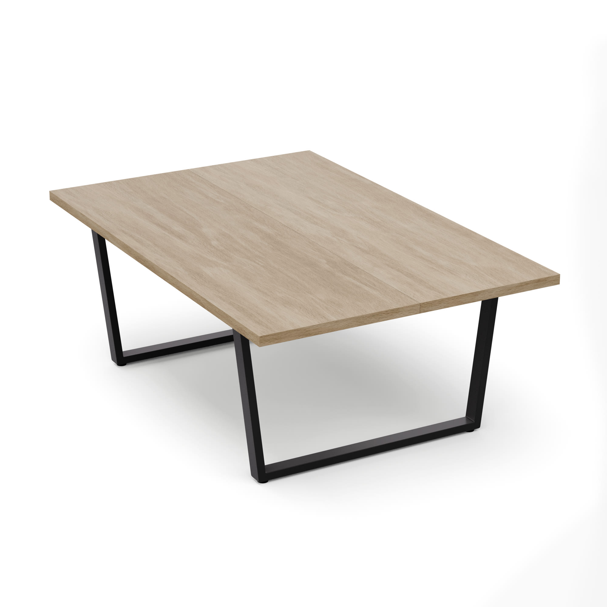 Blumfeldt Bearsdon, jídelní stůl s kovovýma nohama, 120 x 80 cm