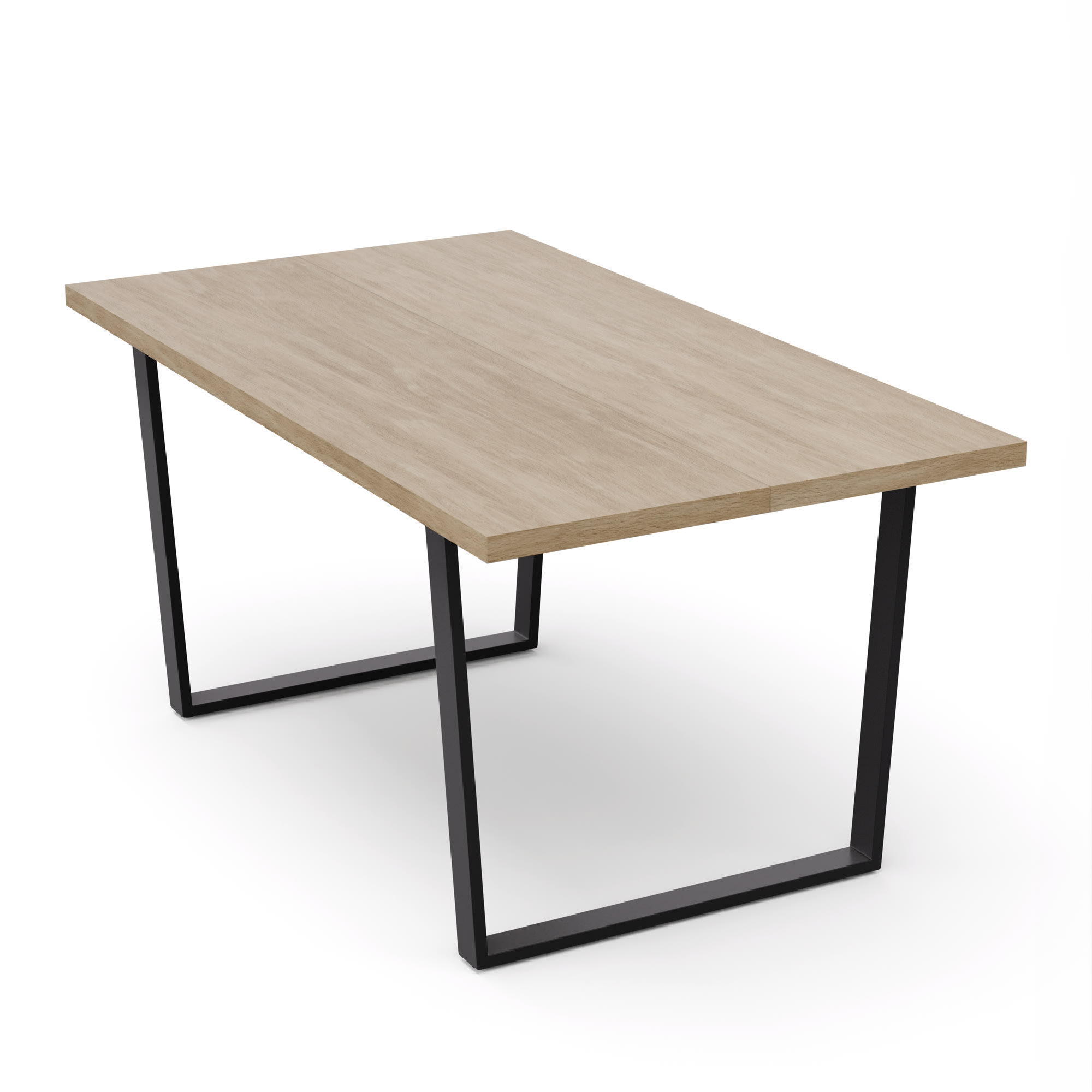 Blumfeldt Bearsdon, jedálenský stôl, kovové nohy, 160 x 90 cm