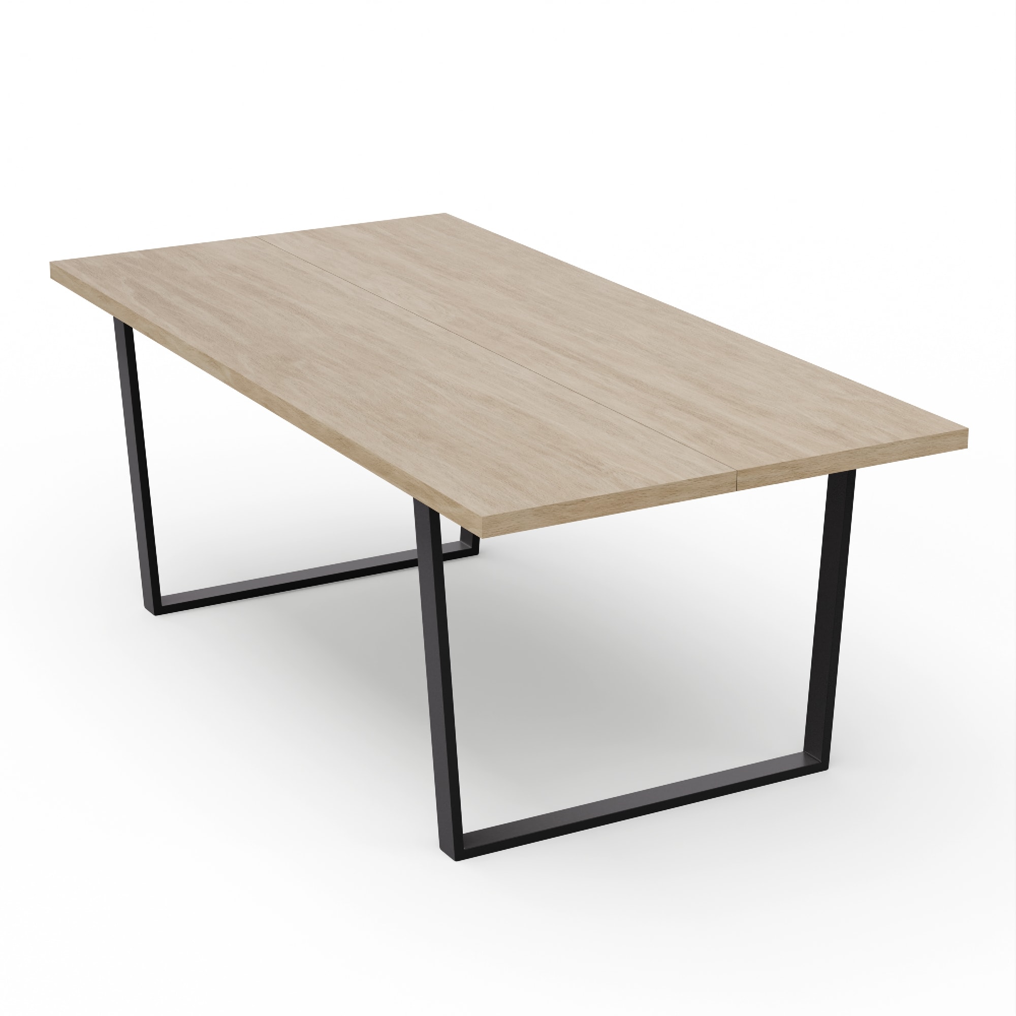 Blumfeldt bearsdon, jedálenský stôl, kovové nohy, 200 x 100 cm
