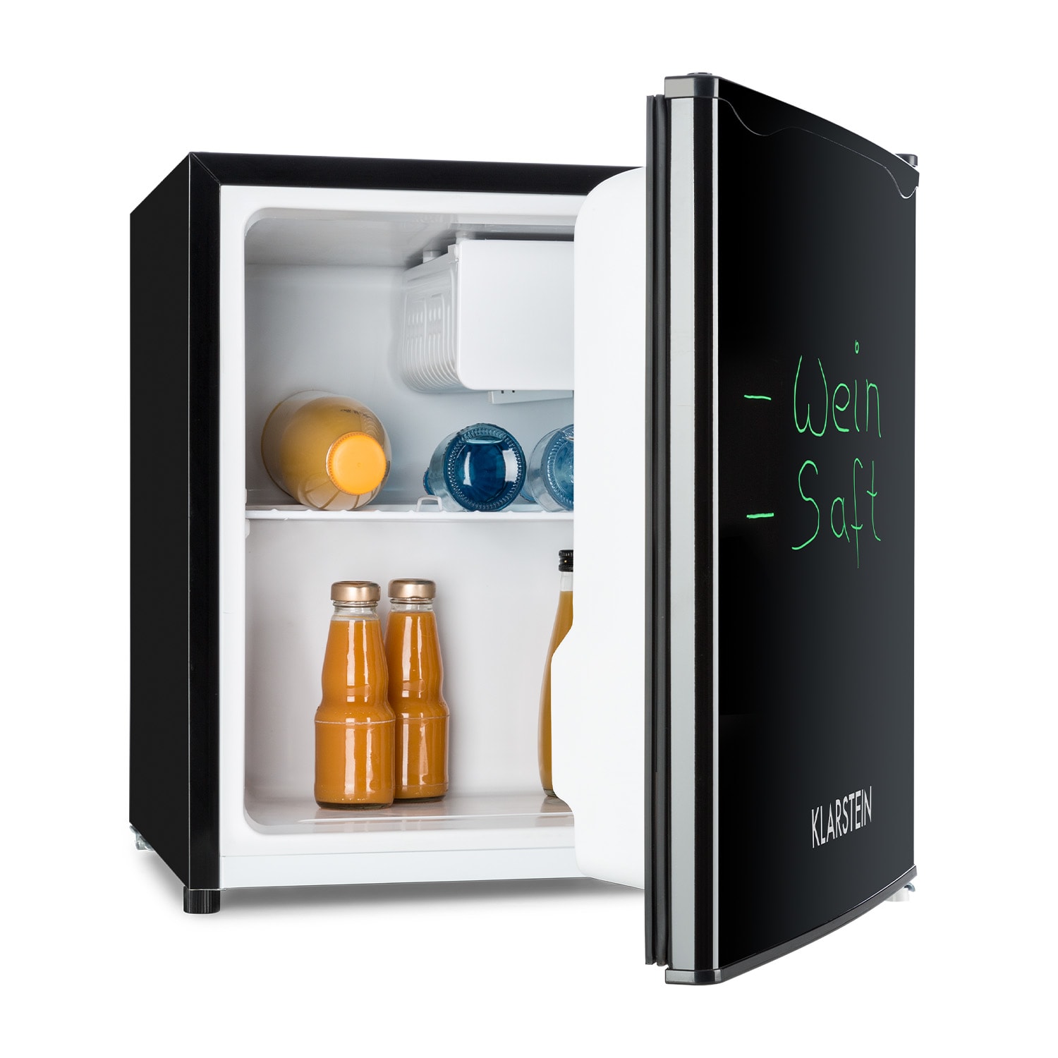 E-shop Klarstein Spitzbergen Aca, chladnička s mrazničkou, 46 l, energet. trieda F, čierna