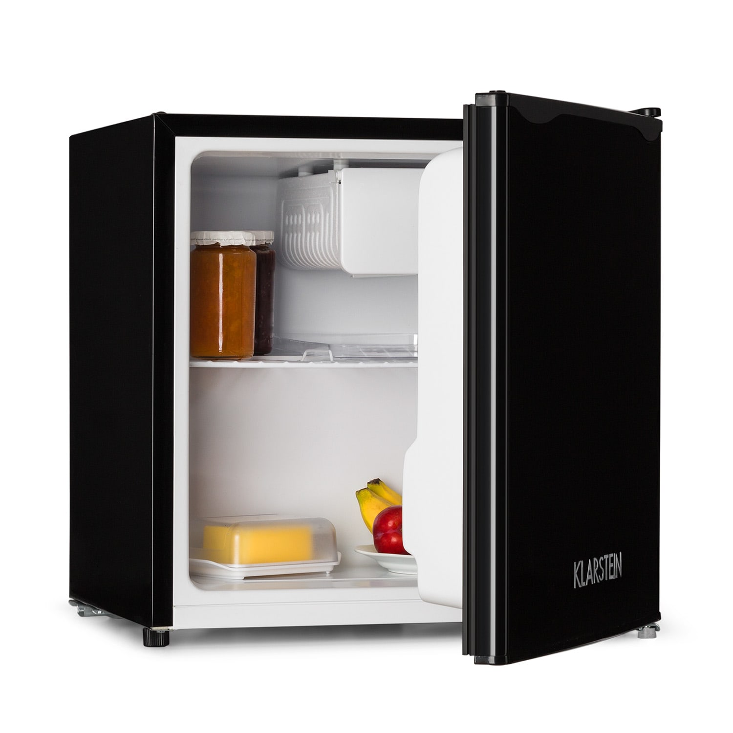 E-shop Klarstein, chladnička s mrazničkou, 46 l, energet. trieda F, čierna