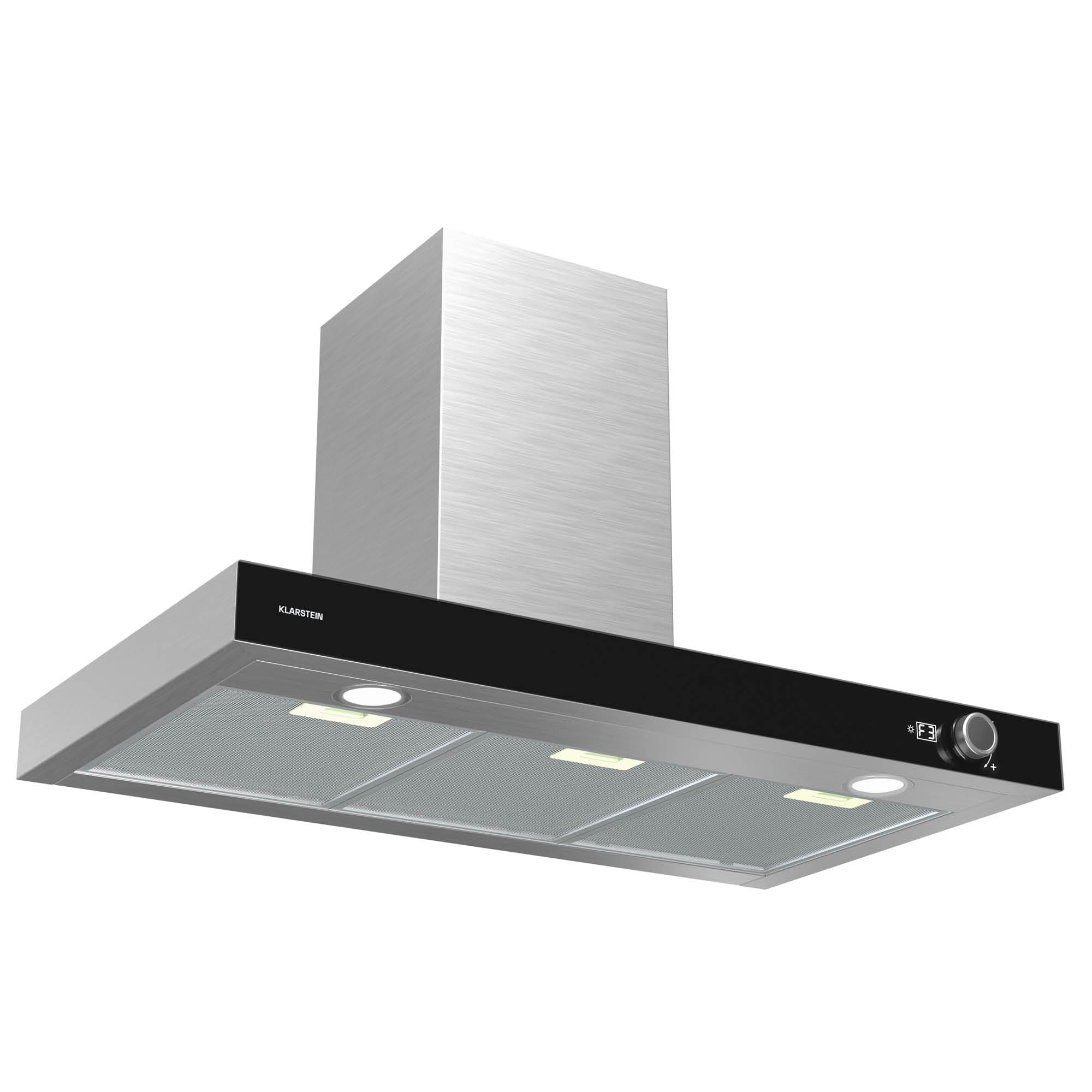Klarstein AirNova digestor, recirkulácia a odsávanie vzduchu, energetická účinnosť A++, 110 W, 620 m³/h (CGCH7-AirNova-90SS)
