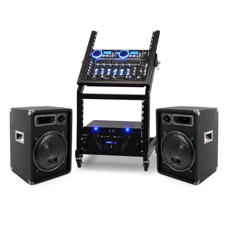 Ibiza Set DJ - PA Rack Star Uranus Blues 250 Persoane