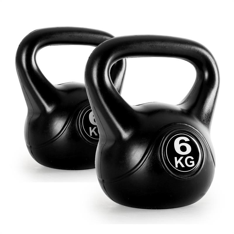 Klarfit Kettlebell sada činek 2x6 kg