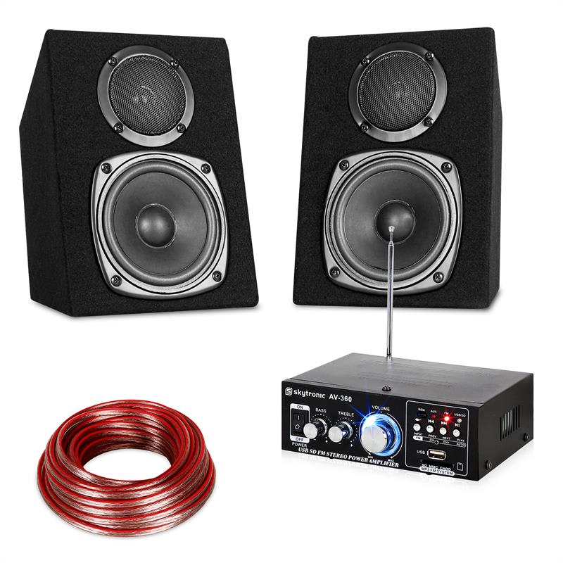 Electronic-Star Hi-Fi Stereo Sound Set USB SD MP3 - 30 W