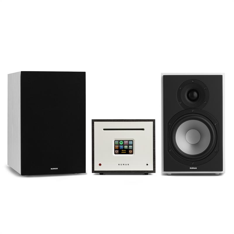 Numan Unison Reference 802 Edition, All-in-one sistem stereo, inclusiv 2 difuzoare cu capac