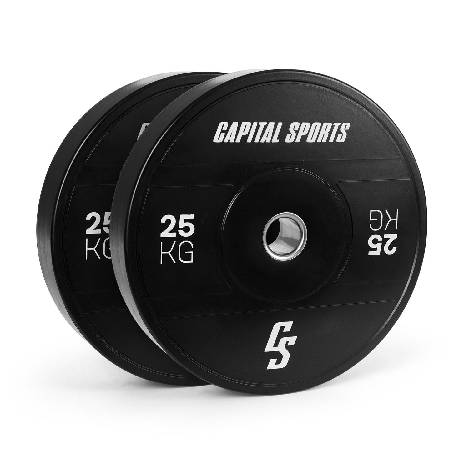 E-shop Capital Sports Elongate 2020, kotúče, 2 x 25 kg, tvrdá guma, 50,4 mm