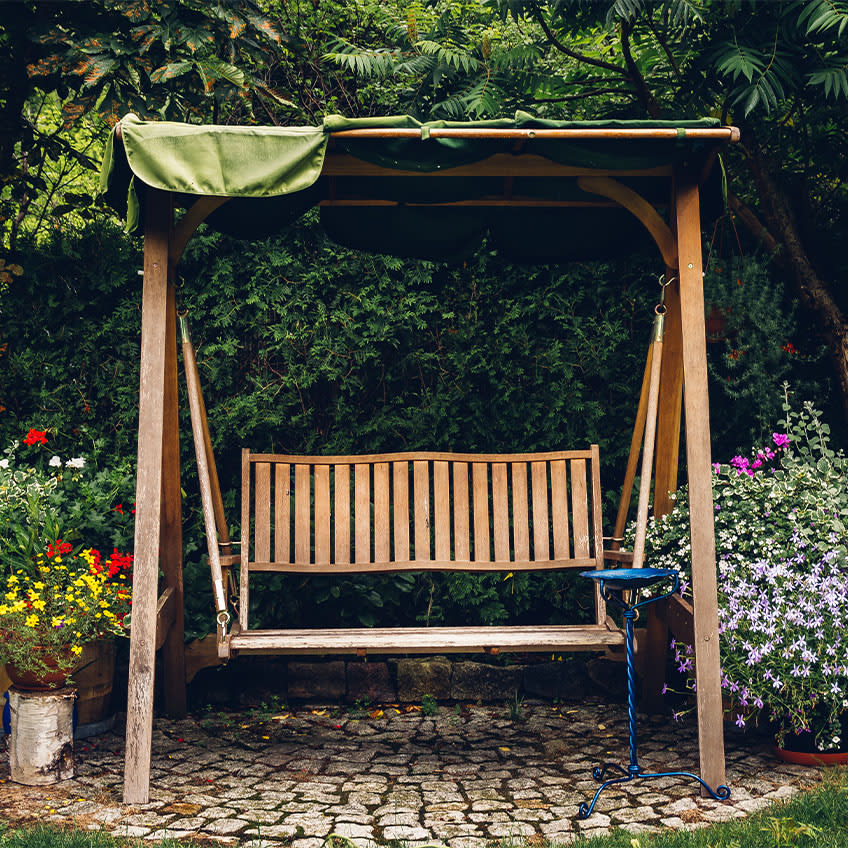 Prejsť do kategórie Záhradné hojdačky