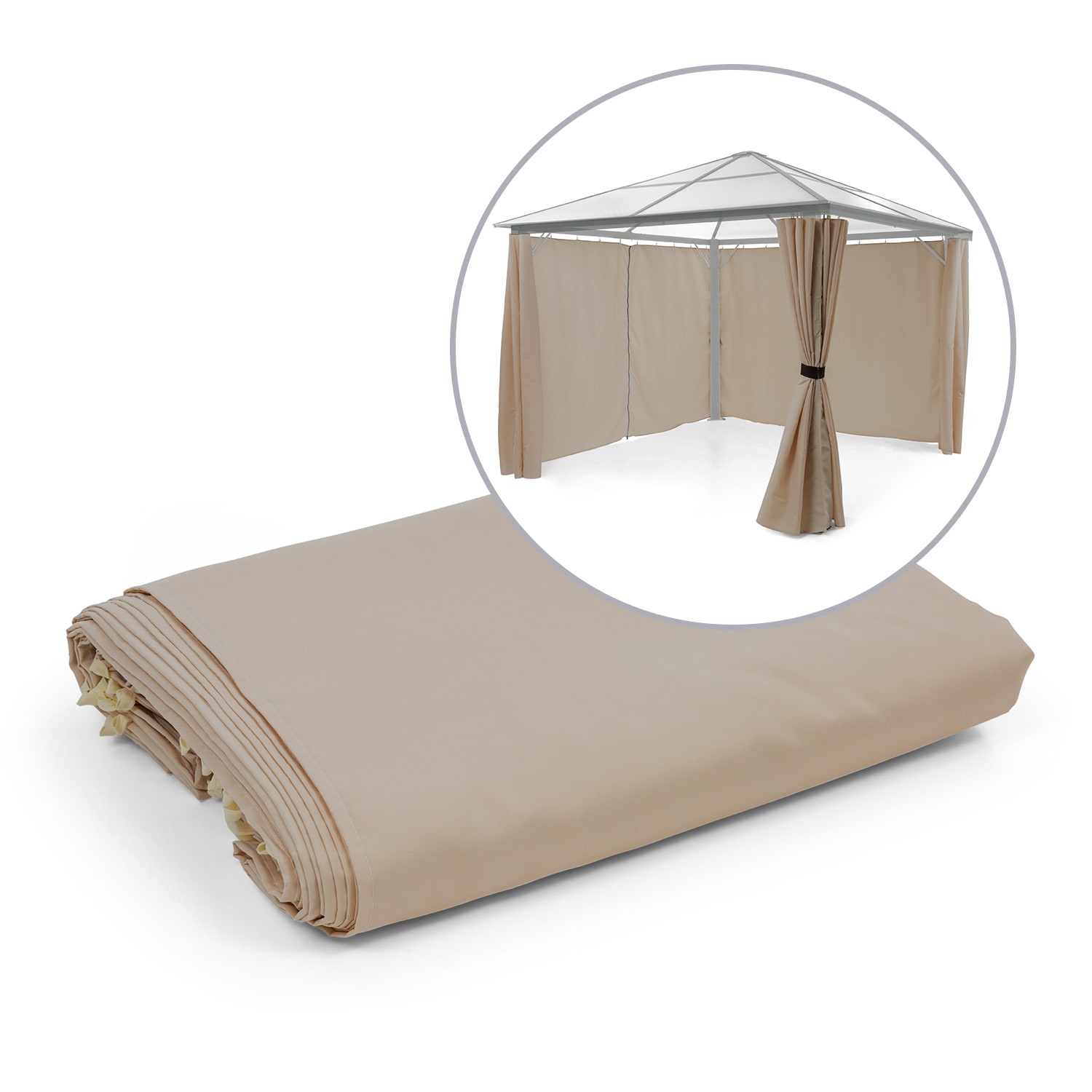 Pantheon Solid Sky Parois latérales pour pergola