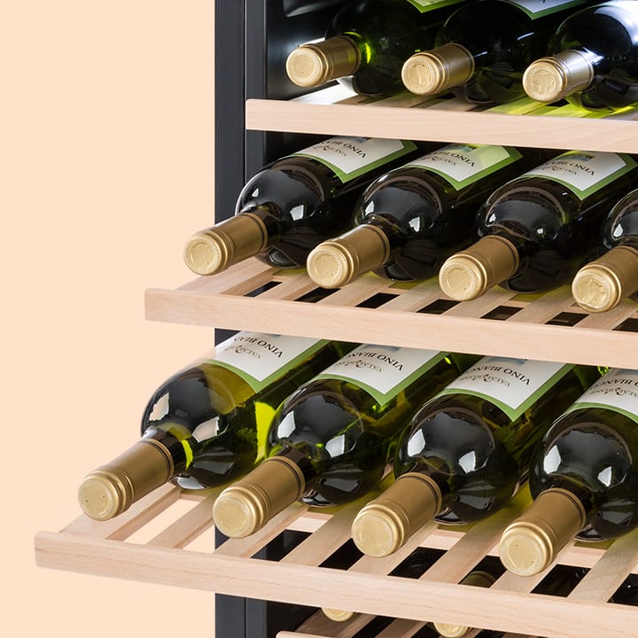 Klarstein reserva cave à vin réfrigéree compacte 34 litres 12 bouteilles 2  zones de température 11-18°c - classe énergétique b KLARSTEIN 10032025