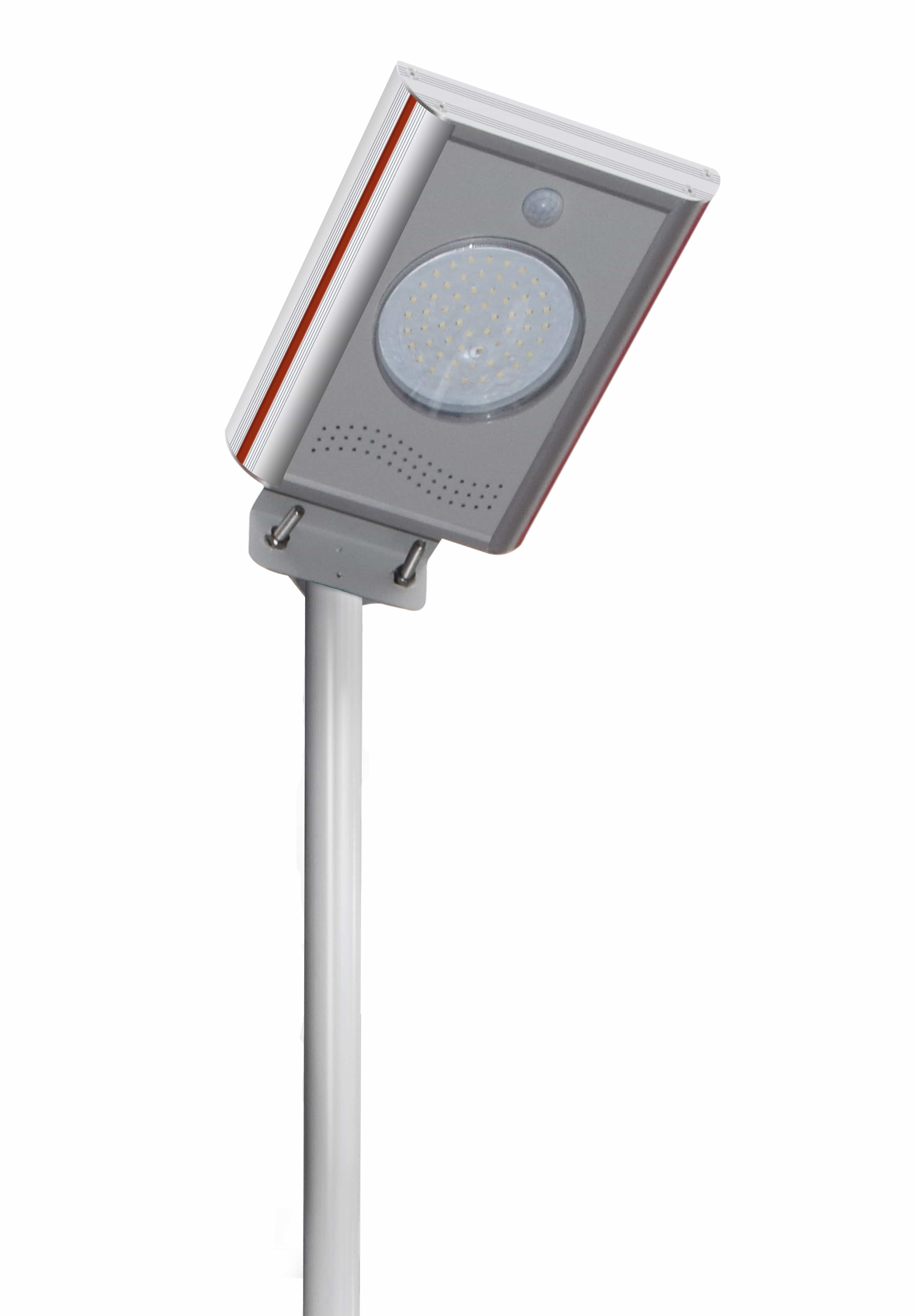 Solar-Power Flat 5W Integrated Solar Light