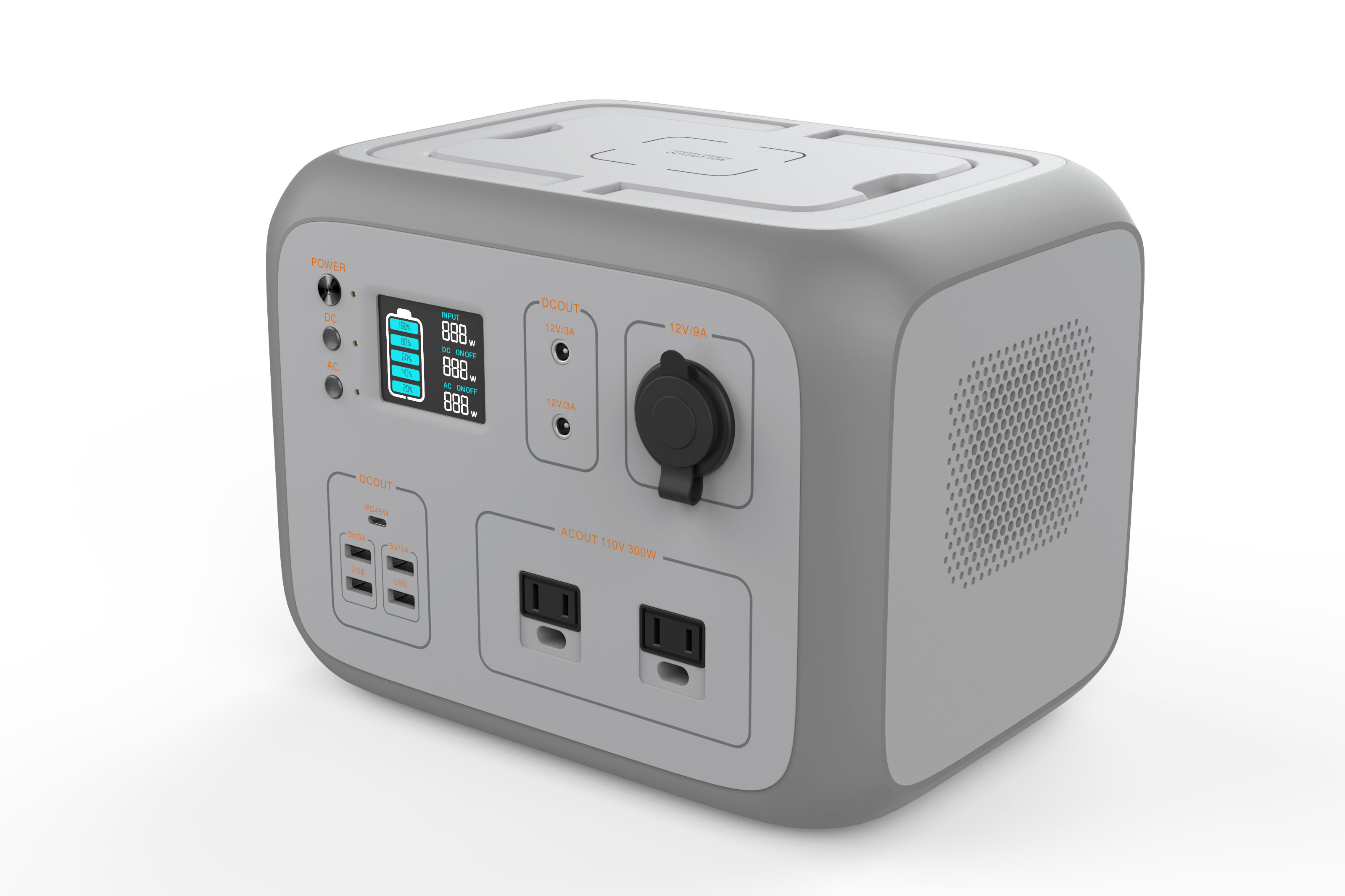 Portable Solar Power Backup 500W from UpSolar