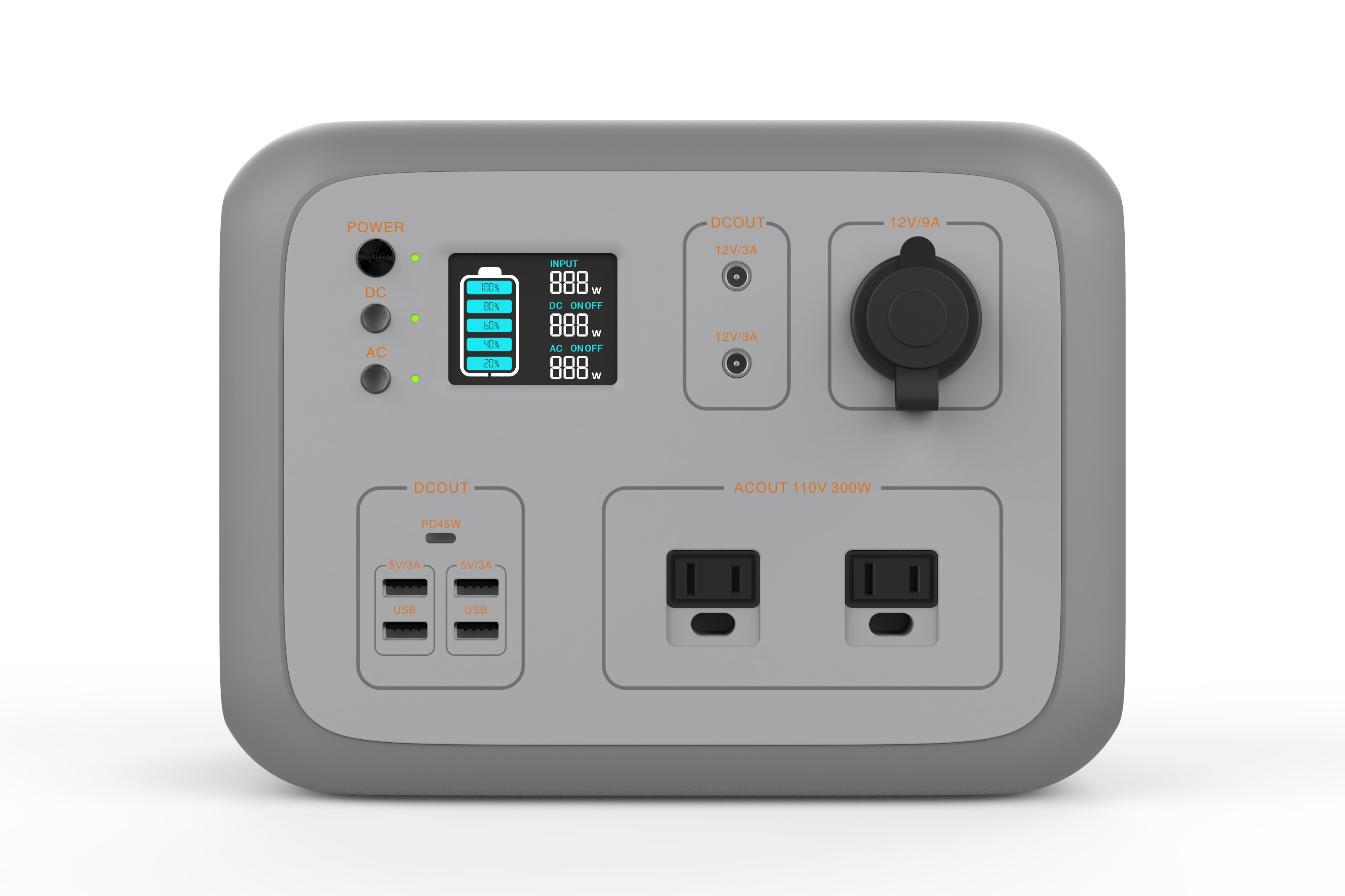 UpSolar Portable Solar Power Backup 500W UpSolar Portable Solar Power Backup 500W