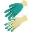 Gant enduit latex polyester vert jauge 10 photo du produit