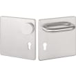 Garniture pour portes coupe-feu NW-445-4 acier inoxydable 60 D/K photo du produit image_1 S