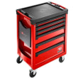 Servante ROLL M3 6 tiroirs - Rouge photo du produit image_8 S