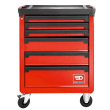 Servante ROLL M3 6 tiroirs - Rouge photo du produit image_2 S