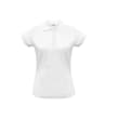 Polo femme piqué 200g blanc TS photo du produit image_1 S