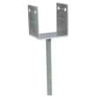 Pied de poteau en U LG70 PROF70 photo du produit image_1 S