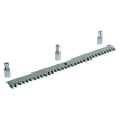 Crémaillère galvanisée en acier 30 x 8 mm photo du produit image_1 S