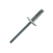 Rivet standard tête plate alu/acier Ø 3 x 8 mm photo du produit image_1 S