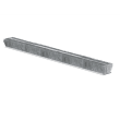 Brosse velours gris alu. et PVC hauteur 7 mm 7,5 m photo du produit image_1 S