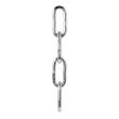 Chaîne ordinaire droite inox photo du produit