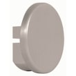 Embout rond aluminium anodisé argent photo du produit image_1 S