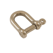 Manilles droites inox AISI 316 photo du produit