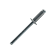 Rivet standard tête plate extra-large alu/acier 4 x 10 mm photo du produit image_3 S