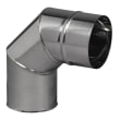 Coude eq90° 3 parties inox 304 ø 125 mm photo du produit image_1 S