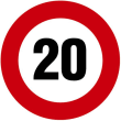 Disque Ø300 mm - Vitesse limitée à 20 km/h photo du produit image_1 S
