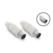 Prolongateur coax M/F + adaptateur 10 m noir photo du produit image_3 S