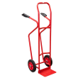 Diable 250 kg pour charge haute roues caoutchouc photo du produit