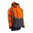 Veste impér. HARLOW Classe 3 orange fluo / marine foncé TS photo du produit image_1 S