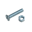 Boulon métaux tête fraisée fendue M3 x 12 mm photo du produit image_1 S