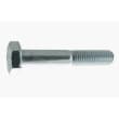 Corps de boulon tête hexagonale classe 8.8 - Acier zingué blanc photo du produit